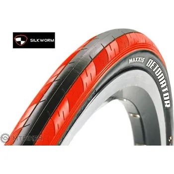 Plášť na kolo Plášť silniční Maxxis Detonator 700x25C kevlar RED 245g