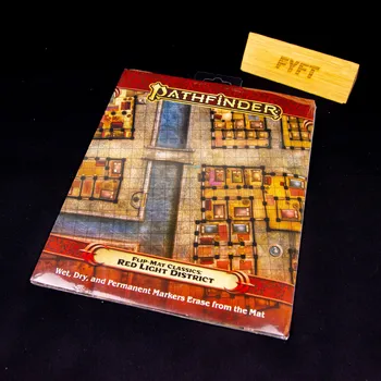 Příslušenství k deskovým hrám Pathfinder: Flip-Mat Classics - Red Light District - mapa do RPG