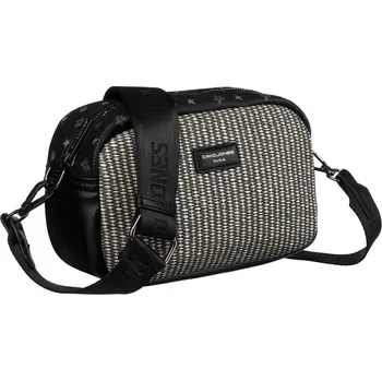 Kabelka Malá dámská messenger taška z ekologické kůže - David Jones Barva: Černá