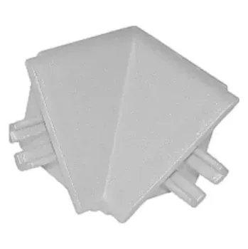 Podlahová lišta Roh vnitřní 90° L20/r/03 světle šedá 378536