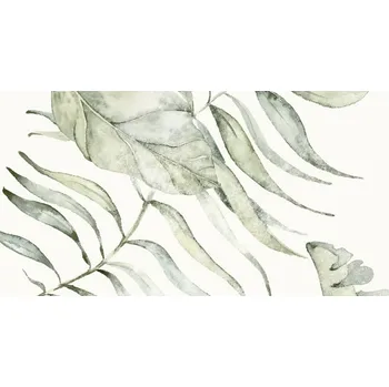 Obklad OBKLAD MOTTI LEAF WHITE SATIN 29,8X59,8 (II. JAKOST)