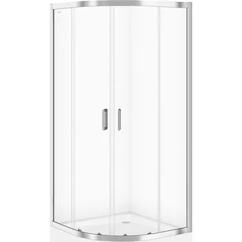 CERSANIT ARTECO půlkruhový sprchový kout 90x190 čiré sklo S157-002