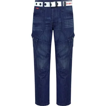 Pánská móda Džíny Lee Cooper Dark Wash 1036752 32W R