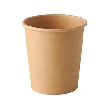 Jednorázové nádobí Papírová miska na omáčku 120 ml kraft (60) 50 ks