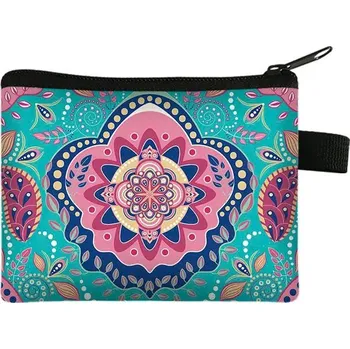 Dámská mini peněženka s mandalou - 17