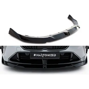 Autodíl Spojler pod nárazník lipa V.2 BMW M135i / 1 M-Pack F70 černý lesklý plast