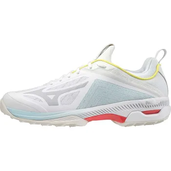 Pánská móda Boty Mizuno WAVE PANTHERA WHITE NIMBUS CLOUD CAYENNE Velikost: 47