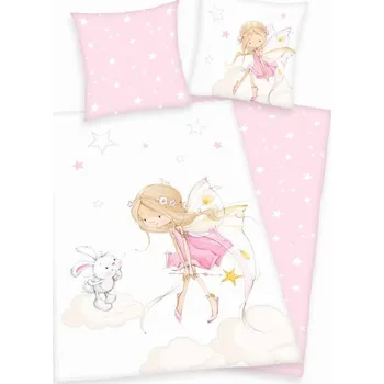 Povlečení POVLEČENÍ DO POSTÝLKY MALÁ VÍLA - FLANEL