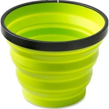 Termoska Sea to summit Skládací hrnek X-Mug limetková