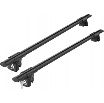 Příčník na automobil Příčníky Aguri Runner 120 Black Škoda Fabia II combi 2007-2014 s podélníky (černé)