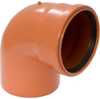 Kanalizační potrubí KG koleno 160 mm 87°