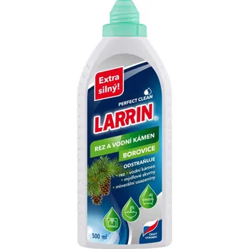 Čisticí prostředek do koupelny Larrin Čistič na rez a vodní kámen borovice 500 ml