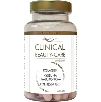 Clinical Nutricosmetics Beauty-Care kolagen + kyselina hyaluronová + koenzym Q10 60 tbl.