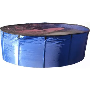 Technika k zahradnímu jezírku SIBO Kruhová skládací nádrž pro ryby průměr 180 cm, výška 60 cm