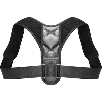 Rovnací pás na záda | nastavitelný rovnač zad - černá,S