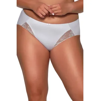 Kalhotky Brazilky Ava White krajkové dámské kalhotky, bílá M i170_2111/B-WHITE M