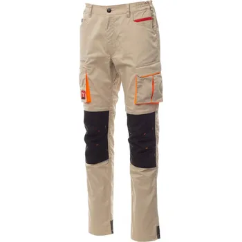 montérky Pracovní kalhoty PAYPER NEXT 400 Barva: Khaki/ Černá, Velikost: 56