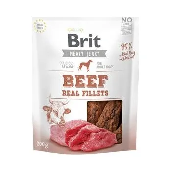 Krmivo pro psa Brit Jerky Beef Fillets 200g