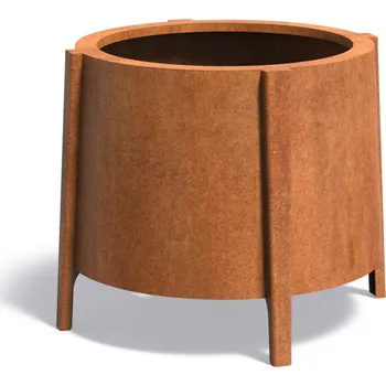 Květináč Steel design Cortenový květináč Botan 80 x 75 cm