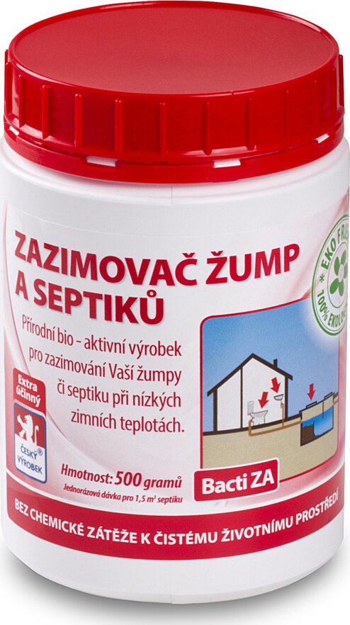 Bactoma Bacti ZA (zazimovač žump a septiků) 500 g