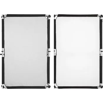 Odrazná deska Fomei Quick Clap I - návlek na odraznou desku stříbrný/bílý