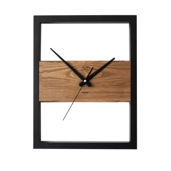Hodiny Nástěnné dřevěné hodiny s tichým chodem JVD NS22005/78XL