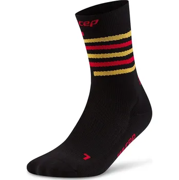 Dámské ponožky CEP vysoké ponožky - limitovaná edice - dámské - černá/červená/žlutá Velikost: L