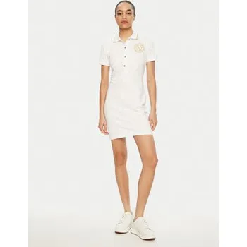 Dámské šaty Versace Jeans Couture Každodenní šaty 78HAOT01 Bílá Regular Fit XXS