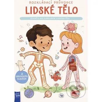 Encyklopedie Rozkládací průvodce: Lidské tělo - YoYo Books YoYo Books
