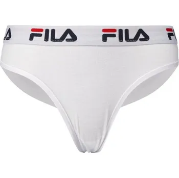 Kalhotky Dámské kalhotky Fila WOMAN BRAZILIAN PANTIES XL Bílá, Tmavě modrá, Červená