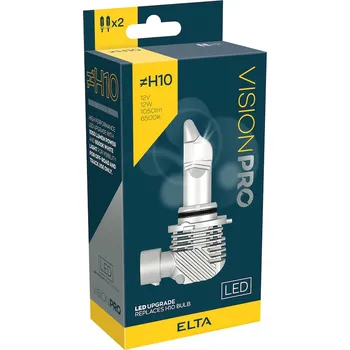 Autožárovka Elta 12V H10 LED žárovka Elta, sada 2 ks