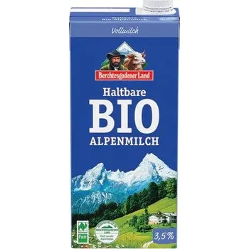 Mléko 1 Bio trvanlivé mléko z Alp, plnotučné 1 l BGL
