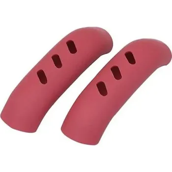 Silikonový ochranný kryt na rukojeť hrnce | kuchyňské příslušenství - 2ks červené