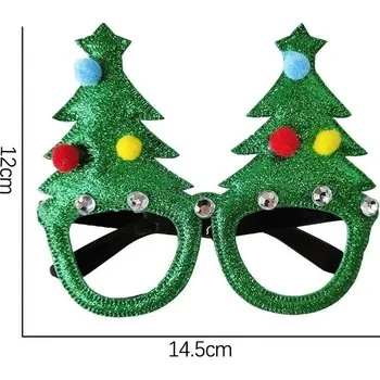 Vánoce Vtipné brýle | vánoční brýle - V4