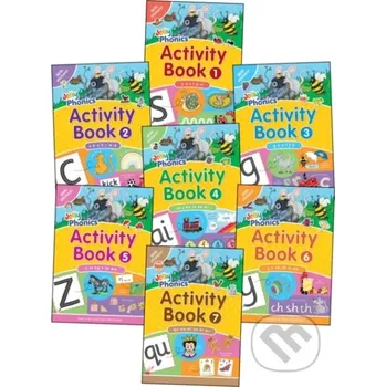 Cizojazyčná kniha Jolly Phonics Activity Books 1-7 - Sara Wernham, Sue Lloyd Jolly Phonics