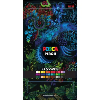 Posca KPE-200 36C olejové pastelky sada, 36 ks, mix barev