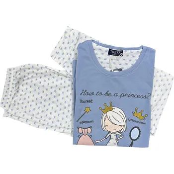 Dámské noční prádlo C-Lemon Dívčí flanelové pyžamo - C- Lemon Velikost: 15-16 let (vel.172-178) - vel. M