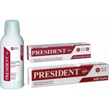 zubní pasta PresiDENT Safe Gums sada pro zdravé dásně
