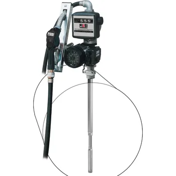 Palivové čerpadlo Výdejní sestava na naftu DRUM PIUSI Model: DRUM PANTHER 56 A60, Průtokoměr: mechanický K33