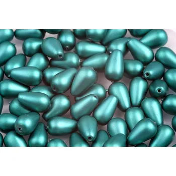 Korálek Vosk. hruška č. 17C (10x6mm)