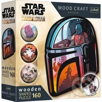 Wood Craft Origin puzzle The Mandalorian - Trefl Trefl
