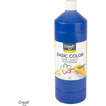 Vodová barva Temperová barva Creall, tmavě modrá -E01811, 1000ml