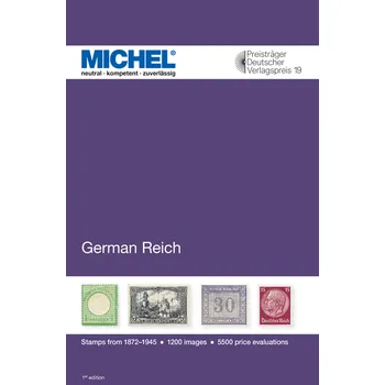Kniha Elektronický katalog známek MICHEL German Reich ( anglicky )