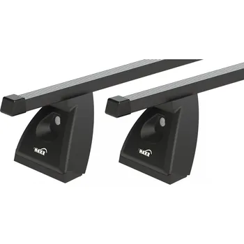 Střešní nosiče příčníky Hakr Opel Corsa D 2006-2014 montážní body, ocelové tyče (0342,0104,0019)