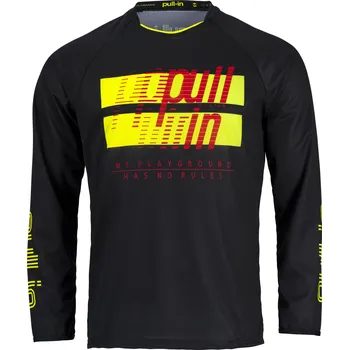 cyklistický dres PULL-IN dres CHALLENGER MASTER 22 neon yellow - M