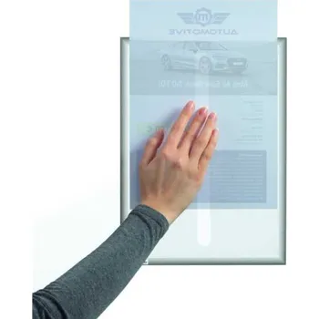 Informační kapsa A4 DURABLE statická na sklo 501557