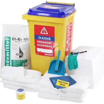 Sorbent HAPPY END Havarijní souprava HSP 240, olejová, 249 l - HSP 2402 - O