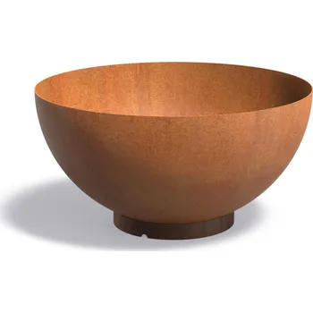 Květináč Steel design Cortenový květináč / mísa na vodu BOCA 100 cm