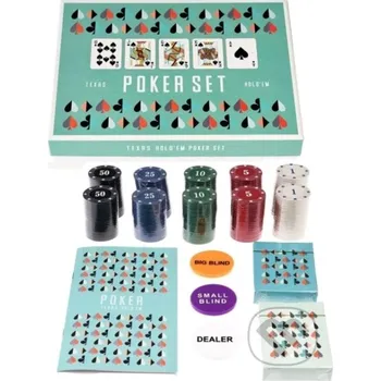 Záložka Texas hold'em poker set
