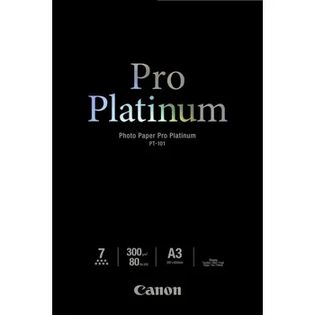 Fotopapír Canon fotopapír PT-101 Pro Platinum (A3+) 10 listů 2768B018